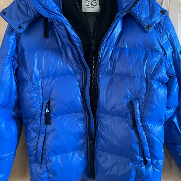 Mens S13 Cobalt Downhill Puffer Jacket - Picture 14 of 16